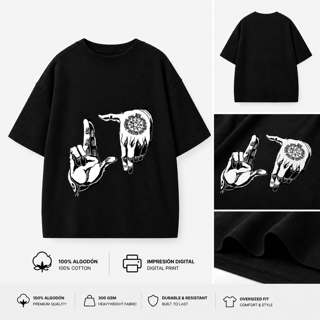 Crimson spirit tee 300GMS Heavyweight cotton